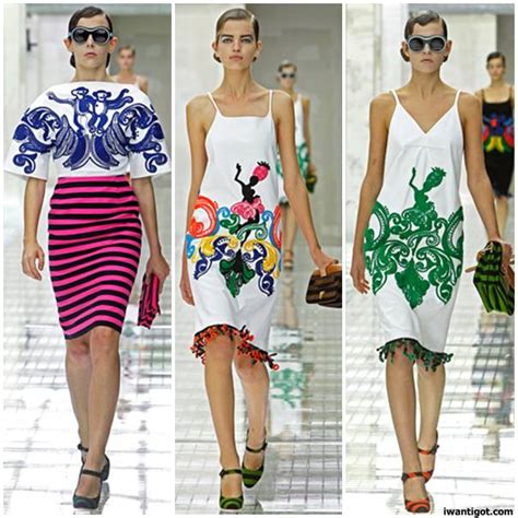 Prada spring 2011 dresses